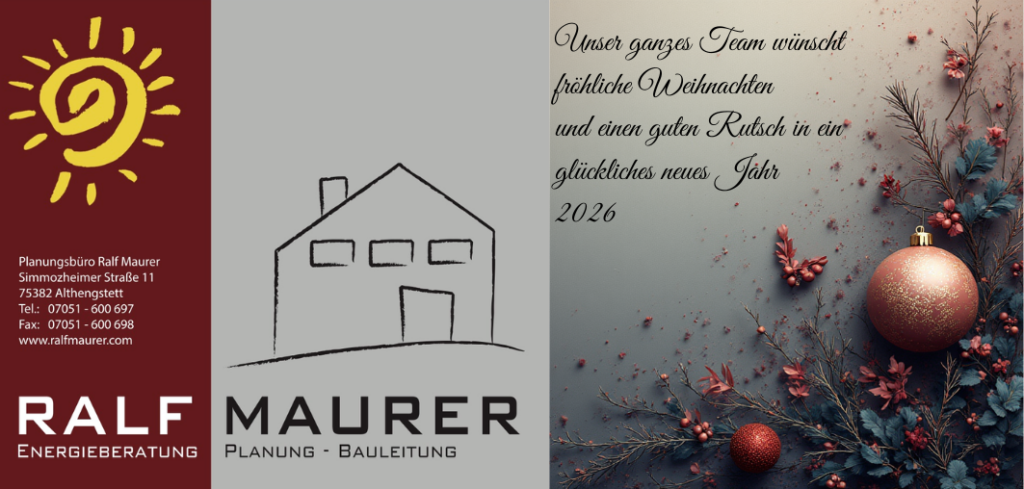 Weihnachtsgrüße 2026